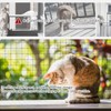Morimoe Cat Balcony Net, Steel Wire Reinforced, Anti-Fall Fence, Safety