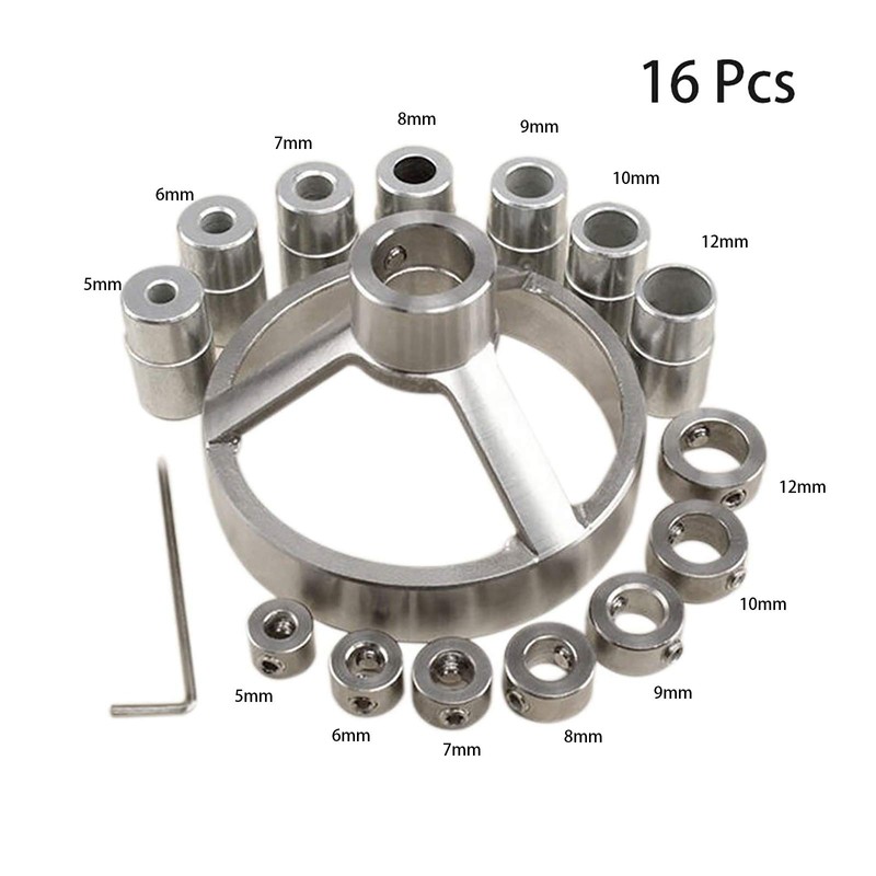 Drill Guide Jig for Vertical Hole Drilling, Woodworking Hole Puncher