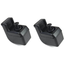 PT Auto Warehouse CH-505-TG2P - Tailgate Stop Bumper, Upper - Left/Right Pair (Replaces 55276274AD, 55276274AC, 55276274AA)