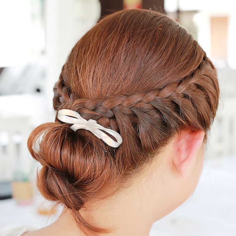 Beaupretty 2 Uds Horquillas Francesas Para El Cabello Horquilla Con