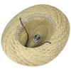 Santiago Western Straw Hat chin strap cowgirl (61 cm -