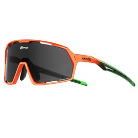 KAPVOE Polarised Cycling Glasses Men Women MTB Glasses TR90 Frame Road Bike Glasses UV400 Protection Cycling Glasses Sports Sunglasses for Cycling Running Volleyball Baseball Golf Cycling Glasses
