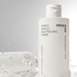 이니스프리 청보리 마일드 필링 토너 250mL Young Barley Mild Peeling Toner 250mL