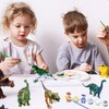 THE TWIDDLERS 20-Piece Dinosaur Painting Set, 5 Dinosaur Figures with