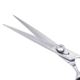 Hair Cutting Scissors Sharp Blades Hair Barber Shears Mustache Adjustment Screw J2 Stainless Steel Hair Scissor Haircut Hairdresser Shear for Kids Men and Women (5.5 In)