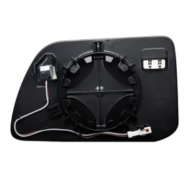EAP Passenger Side Mirror Glass Compatible with Ford Edge 2012-2014, Lincoln MKX 2011-2015, Heated with Blind Spot, CT4Z17K707D CT4Z17K707E