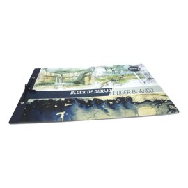 Block De Dibujo Ledger Blanco Rayter Cont. 20 Hojas