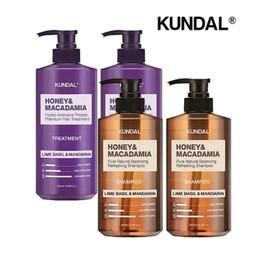Nature Shampoo Lime Basil & Mandarin 500ml x 2 + Treatment Lime Basil & Mandarin 500ml x 2 / 네이처 샴푸 라임바질앤만다린 500ml x2개+트리트먼트 라임바질앤만다린 500ml x2개