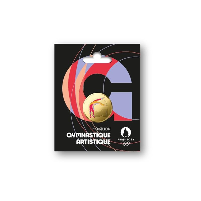 Monnaie de Paris Medaglia olimpica 2024 Ginnastica Artistica
