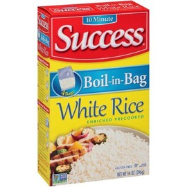 Boil-In-Bag White Rice, 14 Oz (3 Boxes of 4 Count)