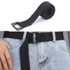 Web Belt for Men 2Pcs 51.18inch Casual Canvas Belt with