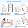 Portable Mini Printer, 1 Set USB Wireless Mini Sticker Printer