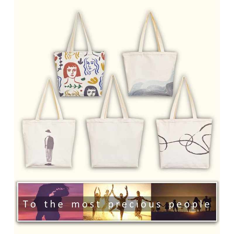 PN.HCNMTFB - Bolsa de lona con 1 bolsillo interior, cierre,