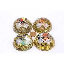 Orpanit® Orgonite Pocket Flatterer "Drop" M I 100% Real Orgonite I Protection Against EMF, 5G, Haarp, Radio Radiation I Real Orgone Energy for More Harmony I Health I Healing Stones