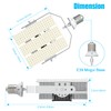 BBESTLED 240W Shoebox LED Retrofit Kit, E39 Mogul Base LED