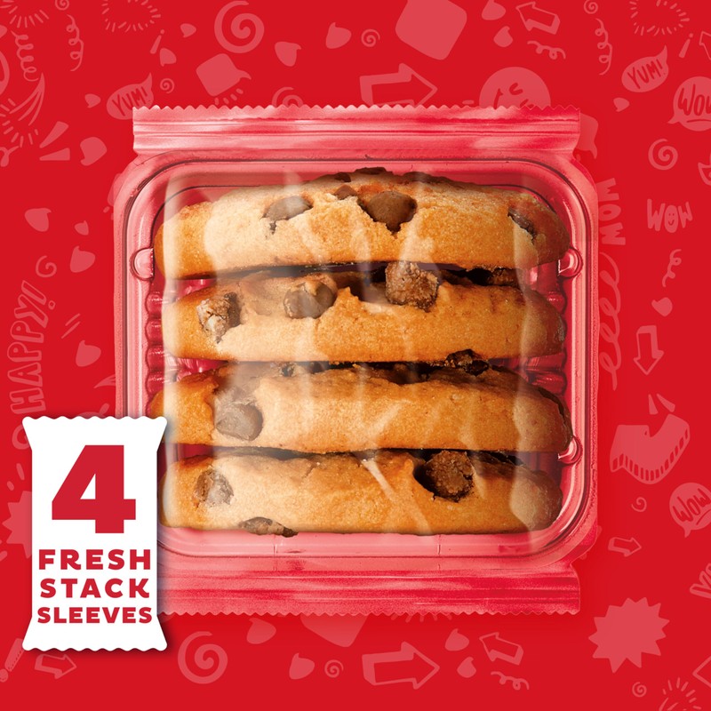 CHIPS AHOY! Fresh Stacks Chewy Chocolate Chip Cookies, 6-8.66 oz