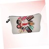 Baluue 3pcs Cosmetic Bag Dacron Printing Design Small Pouch Makeup