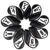 Golf Iron Covers Magnetic Wedge Covers Club Head Covers Set