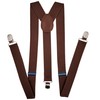 NAVISIMA Adjustable Elastic Y Back Style Unisex Suspender With Strong