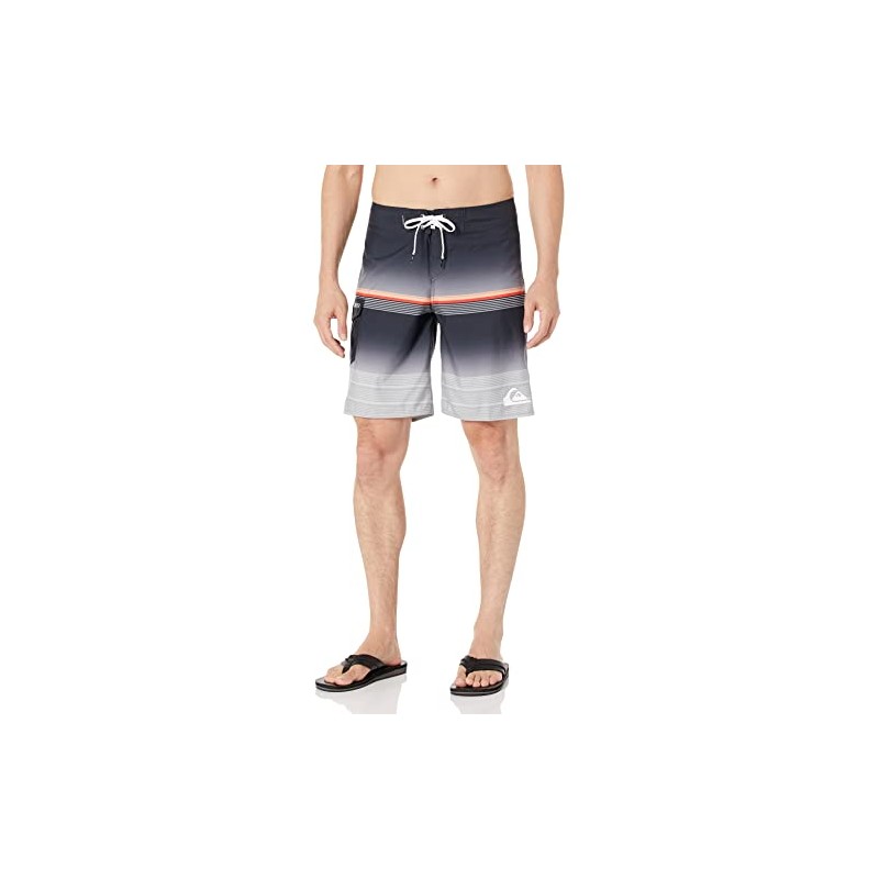 Quiksilver Traje de baño de 20 Pulgadas para Hombre, Black