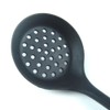 Silicone Slotted Skimmer Spatula Lightweight Strainer Spoon with Long Handle,