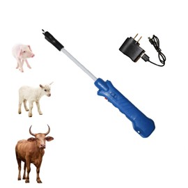 JHGMYJT Electric Cattle Prod Tool Rechargeable LED Pig Driving for Pig, Cow, Sheep, Dog Livestock Tools Products (45CM/17.71")