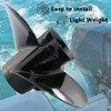 AQUAMAN Boat Outboard Propeller 10 1/2x13 for Mercury Engine 25/30/35/40/45/50/55/60/70HP,13