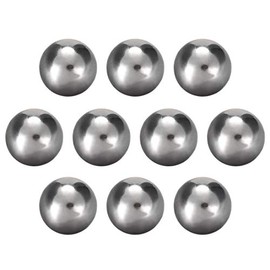 sourcing map Precision Chrome-Plated Steel Bearing Balls 16 mm G10 Pack of 10