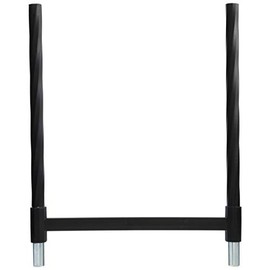 第一ビニール フラワーアーチ継ぎ足しセット 30cm ブラック