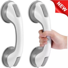 Unbranded 2 Pack Shower Grab Bar Showers Suction Bar Handle Bathroom Safety Grip Handle.