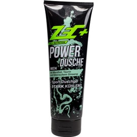 Zec+ Cooling Shower Gel | Perfect After Sports | Activates Regeneration | Contains Highly Concentrated Menthol | Siberian Ginseng | Cellactive® | 250 ml