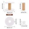 PH PandaHall 16 Sets Empty Paper Thread Spools Wire Weaving