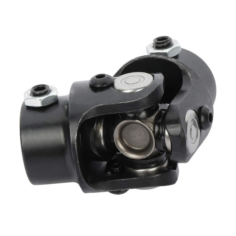 OCPTY Black Universal Steering Shaft U-Joint Coupler 13/16"-36 Spline *