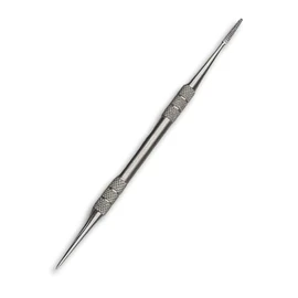 Ingrown Toenail Tool – Black’s File Double-Sided Stainless Steel – Professional Podiatry Nail Curette for Ingrown Nail Treatment, Corn & Callus Removal – Sharp & Durable – by Viva Instruments