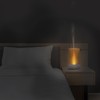 Sharper Image VOTIV 7 Ultrasonic Humidifier with Flameless Candlelight, Touch