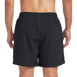 LECOONMX Shorts Deportivos Hombre 2 en 1 para Correr con Forro Transpirable