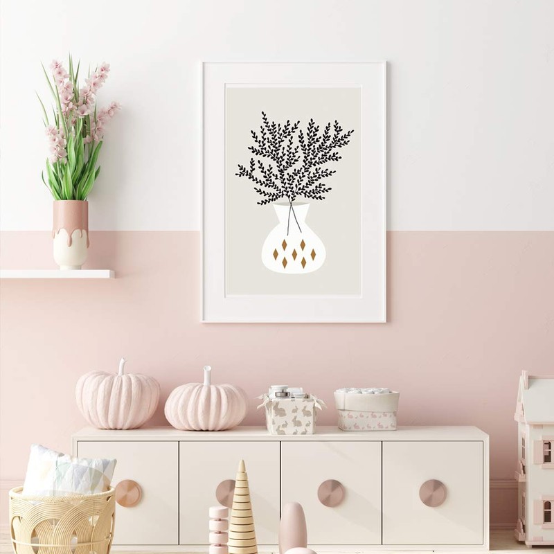 Poster, Art Poster, A4, A3, A2, Nordic Trees, Flowers, Plants,
