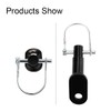 NA Trailer Hitch Coupler Bicycle Trailer Hitch Adapter Attachment Cycling