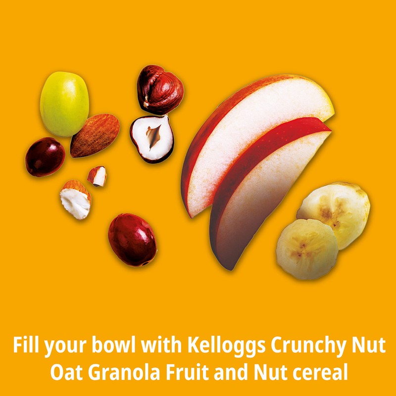 Kellogg's Crunchy Nut Fruit & Nut Granola Bag, 380g