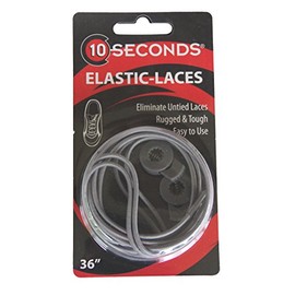 10 Seconds – Elastic Laces, Grey
