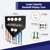 Baseball Holder Display Case Wooden Championship Ring Display Case Wall