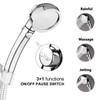 Nosame Shower,High Pressure Handheld Shower Head with ON/Off Pause Switch