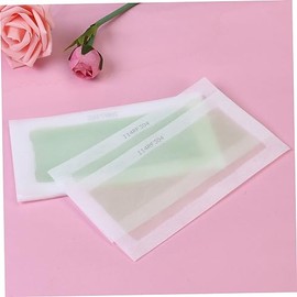 Healeved 30 Piezas papel de cera para depilacion depilación facial para depilación pluxy para cara para cara tiras de cera de papel todo el cuerpo cre