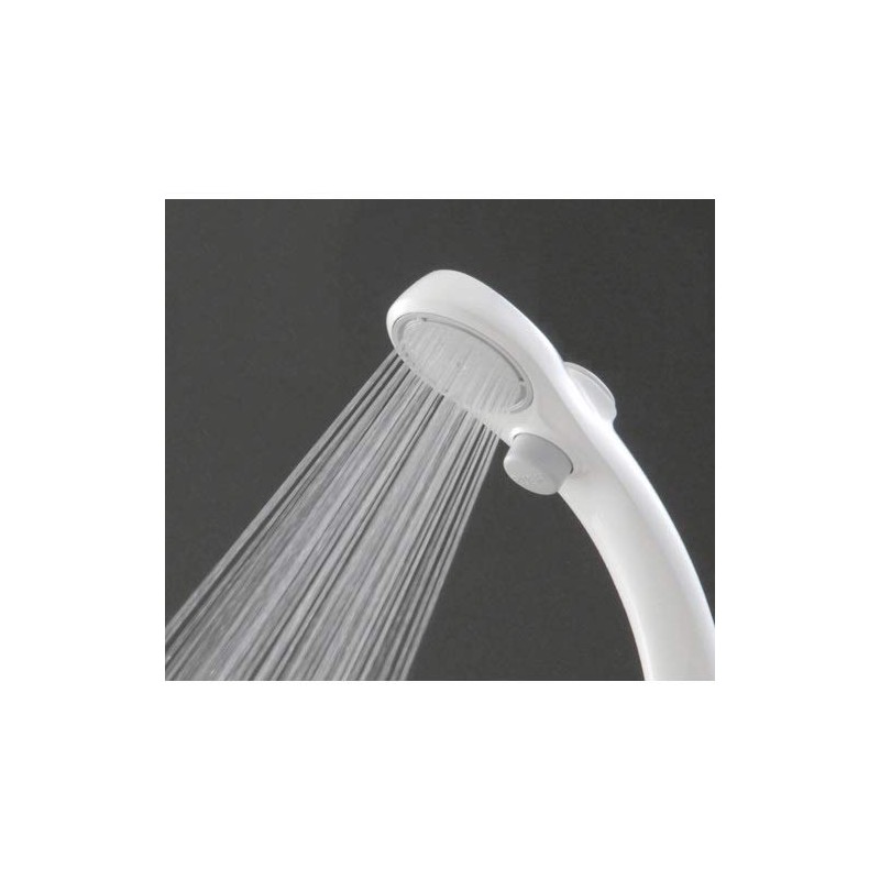 SANEI PS323B-81XA-MW2 Stop Shower Head for Low Water Pressure, Approx.