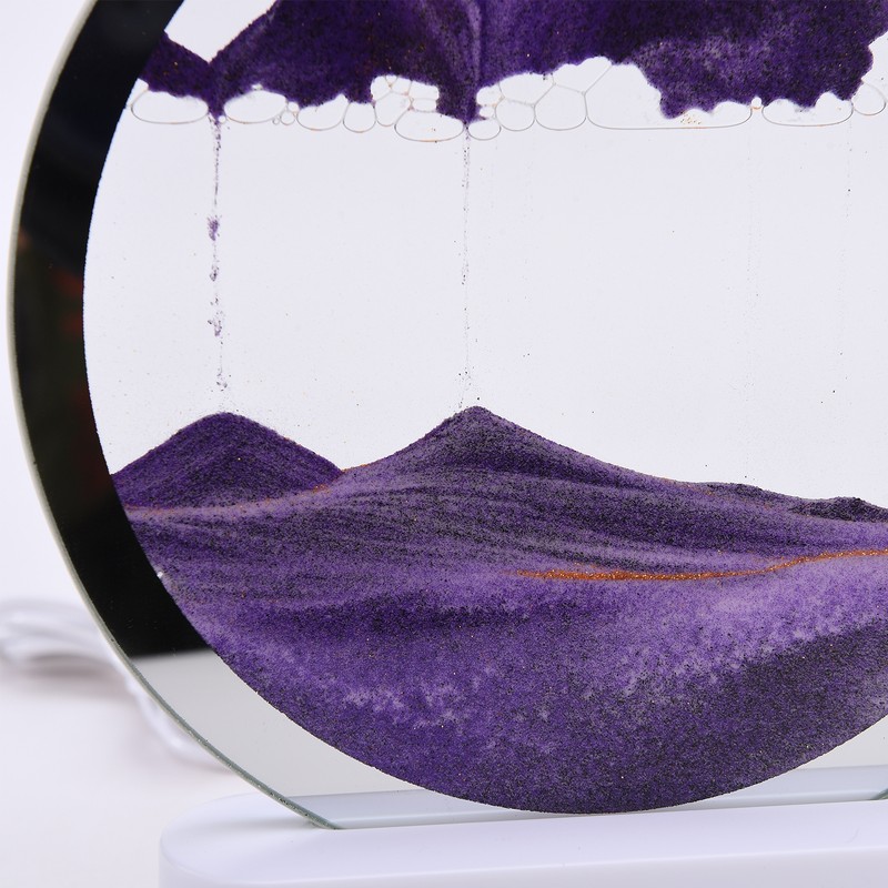 Sandscape Lamp Decorative Modern Night Lamp Gift 5 V Red