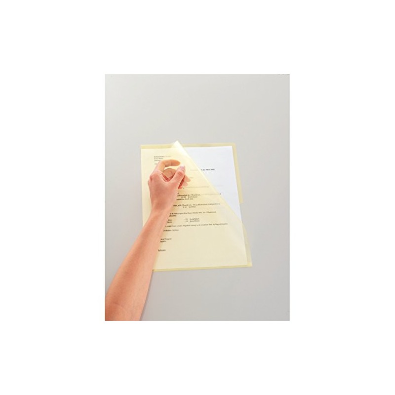 Esselte Leitz Premium Document Sleeve A4 PVC Yellow