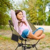 MOON LENCE Portable Camping Chair Backpacking Chair - The 4th