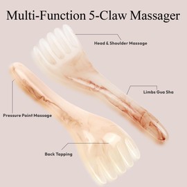 GEN'C BÉAUTY Gua Sha Scraping Massage Tool, Handheld Guasha Board for Face & Body, Relaxing Muscle Massage, Traditional Skincare Tool (04)