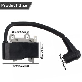 ZAMDOE ES250 PB250 Ignition Coil for Echo ES-250 PB250LN PB252 PB-250 PB-252 Blower Replace for C11907 A411000500 A411000501 ZF-IG-A00277 Module,with Spark Plug