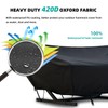 Outdoor Hammock Cover with Zip and Elastic Ropes, Heavy Duty